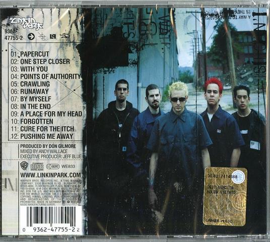 Hybrid Theory - CD Audio di Linkin Park - 2