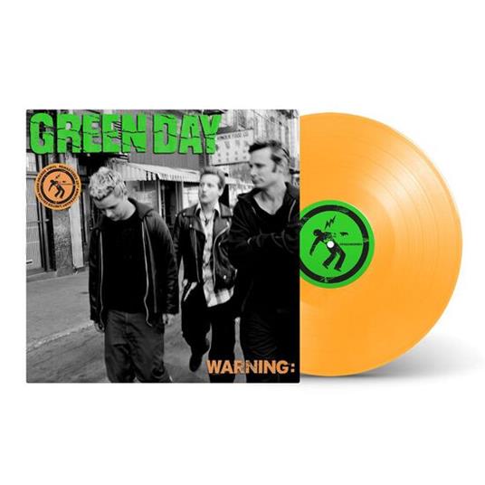 Warning (25th Anniversary Orange Vinyl Edition) - Vinile LP di Green Day