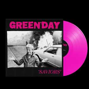 Vinile Saviors (Esclusiva Feltrinelli e IBS.it - Vinile Rosa Fluorescente) Green Day