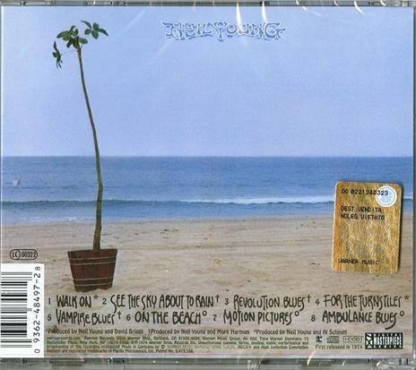 On the Beach (Remastered) - CD Audio di Neil Young - 2