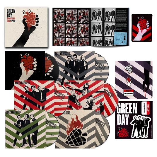 American Idiot (20th Anniversary Deluxe 4 CD + 2 Blu-ray Edition) - CD Audio + Blu-ray di Green Day