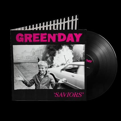 Saviors (Vinile Nero 180 gr. con custodia - Limited Edition) - Vinile LP di Green Day