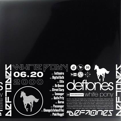 White Pony (20th Anniversary Vinyl Deluxe Edition) - Vinile LP di Deftones
