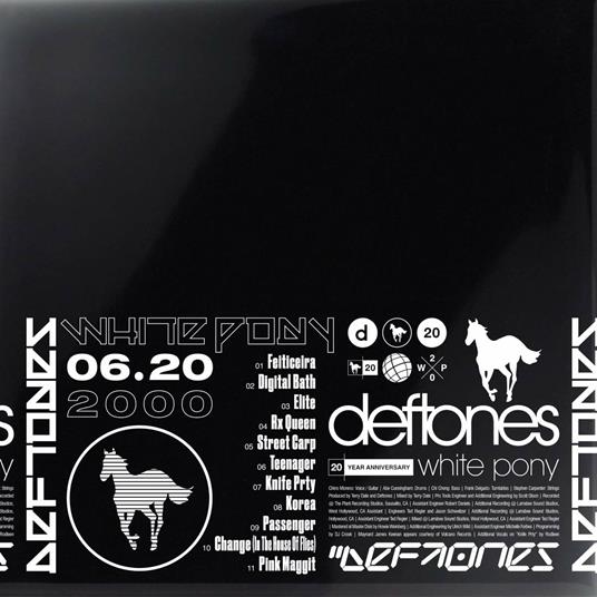 White Pony (20th Anniversary Vinyl Deluxe Edition) - Vinile LP di Deftones