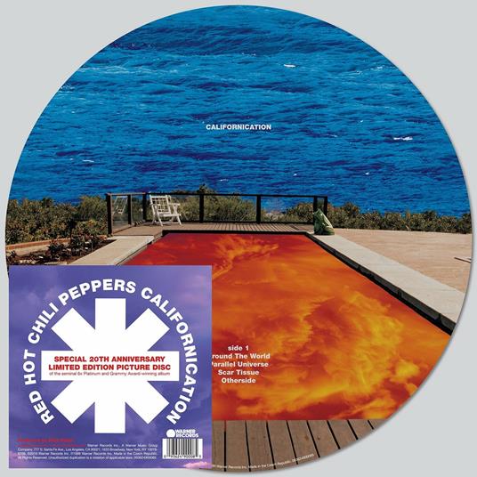 Californication (Picture Disc) - Red Hot Chili Peppers - Vinile