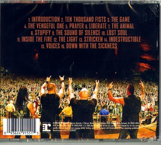 Disturbed. Live at Red Rocks - CD Audio di Disturbed - 2