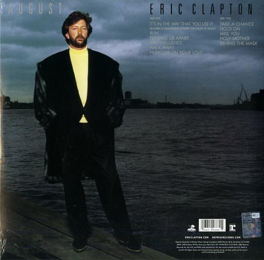 August - Vinile LP di Eric Clapton - 2