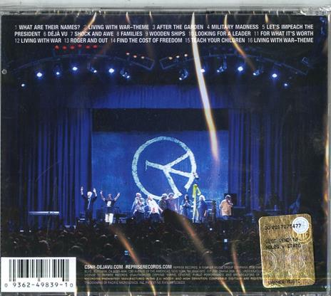 Dèjà Vu Live - CD Audio di Crosby Stills Nash & Young - 2