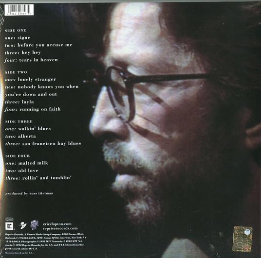 Unplugged (180 gr.) - Vinile LP di Eric Clapton - 2