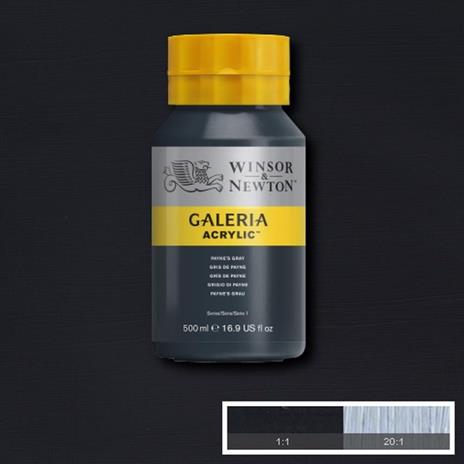 Acrilico Winsor & Newton Galeria 500ml -grigio Di Payne