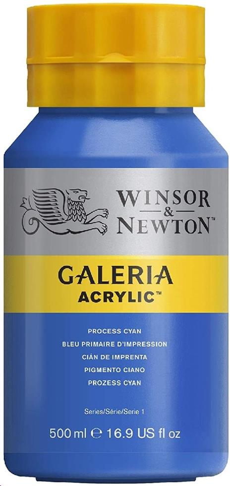 Acrilico Winsor & Newton Galeria 500ml -ciano (primario)