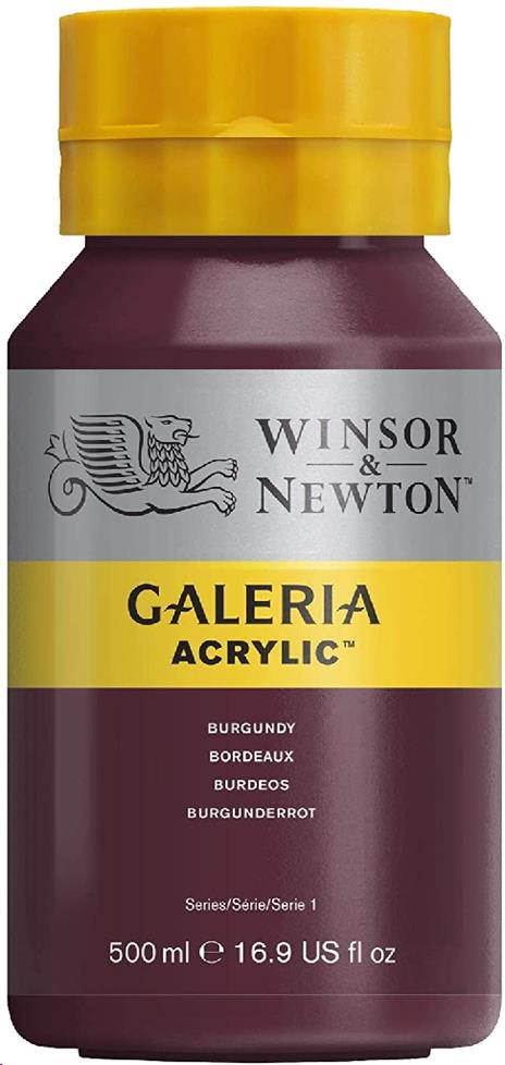 Acrilico Winsor & Newton Galeria 500ml -bordeaux –