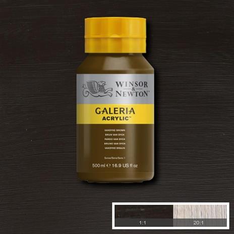 Acrilico Winsor & Newton Galeria 500ml -bruno Van Dyck