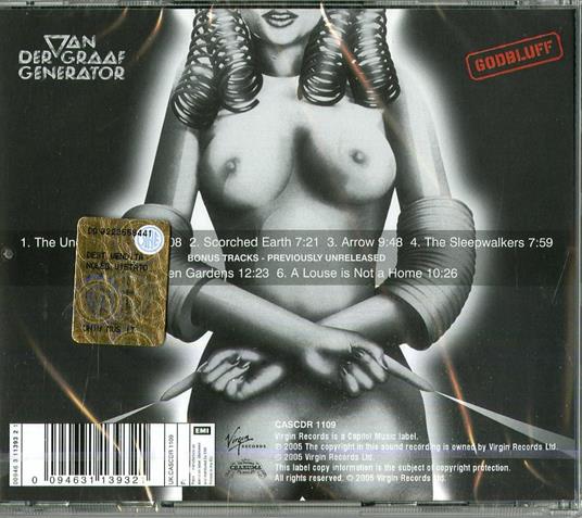 Godbluff ( + Bonus Tracks) - CD Audio di Van der Graaf Generator - 2