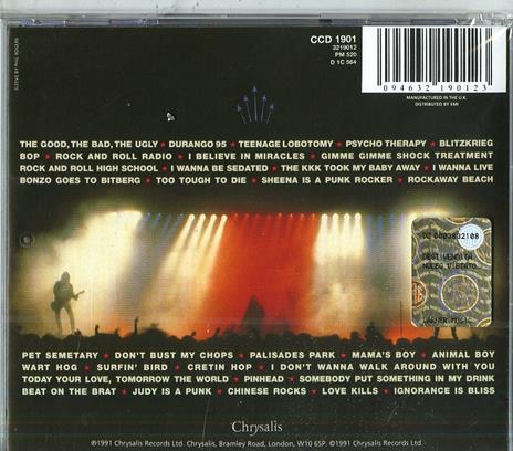 Loco Live - CD Audio di Ramones - 2