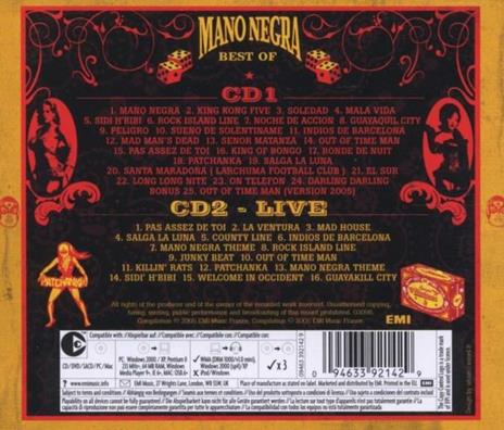 Lo mejor - CD Audio di Mano Negra - 2