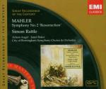 Sinfonia n.2 - CD Audio di Gustav Mahler,Simon Rattle,City of Birmingham Symphony Orchestra