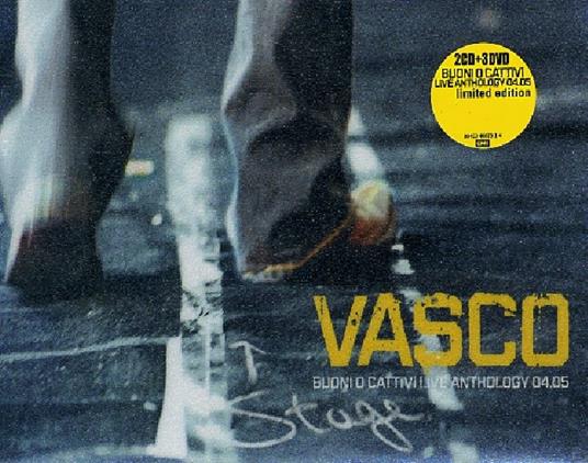 Buoni o cattivi. Live Anthology 04.05 (Special Box 2cd+3dvd) - CD Audio + DVD di Vasco Rossi