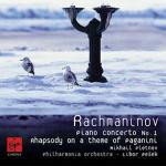 Concerto per pianoforte n.1 - Rapsodia su un tema di Paganini - CD Audio di Sergei Rachmaninov,Mikhail Pletnev,Philharmonia Orchestra,Libor Pesek