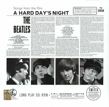 A Hard Day's Night (180 gr.) - Vinile LP di Beatles - 2