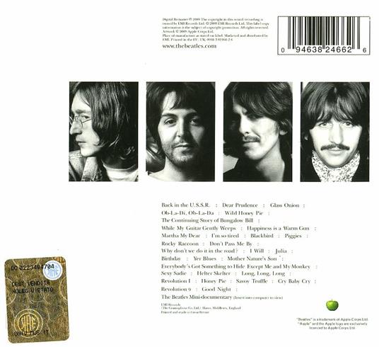 The Beatles (White Album) (Remastered Digipack) - CD Audio di Beatles - 2