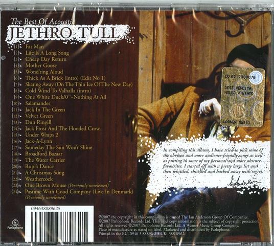The Best of Acoustic - CD Audio di Jethro Tull - 2