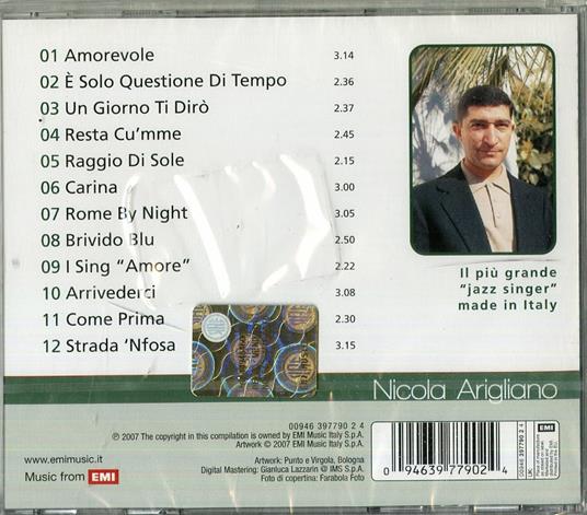 Solo Grandi Successi. Nicola Arigliano - CD Audio di Nicola Arigliano
