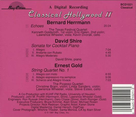 Echoes - CD Audio di Bernard Herrmann - 2