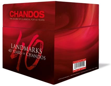 Landmarks 40 Years Of Chandos - CD Audio