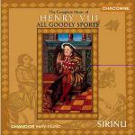All Goodly Sports. Integrale della musica di Henry VIII - CD Audio