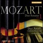 Sonate a due vol.1 - CD Audio di Wolfgang Amadeus Mozart,Geoffrey Govier,Catherine Mackintosh
