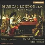 Musical London c.1700 - CD Audio di Philippa Hyde,Parley of Instruments,Peter Holman