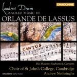 Laudent Deum. Musica sacra - CD Audio di Orlando Di Lasso,His Majestys Sagbutts and Cornetts