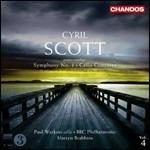 Sinfonia n.1 - Concerto per violoncello - CD Audio di Martyn Brabbins,Paul Watkins,BBC Philharmonic Orchestra,Cyril Meir Scott