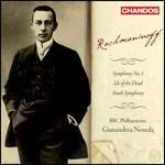 Sinfonia n.1 - L'isola dei morti - Sinfonia giovanile - CD Audio di Sergei Rachmaninov,BBC Philharmonic Orchestra,Gianandrea Noseda