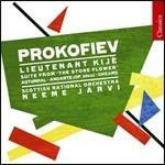 Il luogotenente Kijé - Sogni op.6 - Andante op.50bis - Suite da La favola del fiore di pietra - CD Audio di Sergei Prokofiev,Neeme Järvi,Scottish National Orchestra