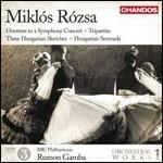 Musica orchestrale vol.1 - CD Audio di Miklos Rozsa,BBC Philharmonic Orchestra,Rumon Gamba
