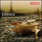Quartetti con pianoforte n.1, n.2 - CD Audio di George Enescu,Schubert Ensemble