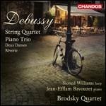 Quartetto per archi - Trio con pianoforte - CD Audio di Claude Debussy