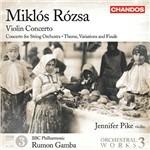 Opere orchestrali vol.3 - CD Audio di Miklos Rozsa,BBC Philharmonic Orchestra,Rumon Gamba