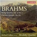 Quartetto per Archi N.2 - Quintetto Con Clarinetto - CD Audio di Johannes Brahms