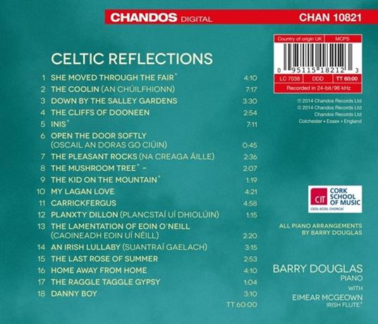 Celtic Reflections - CD Audio di Barry Douglas - 2
