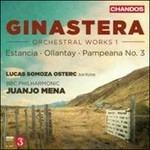 Orchestral Works vol.1 - CD Audio di Alberto Ginastera