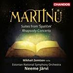 Suites da Spalicek - Rhapsody-Concerto - CD Audio di Bohuslav Martinu