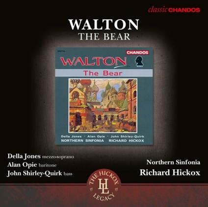 The Bear - CD Audio di William Walton,Richard Hickox,Northern Sinfonia