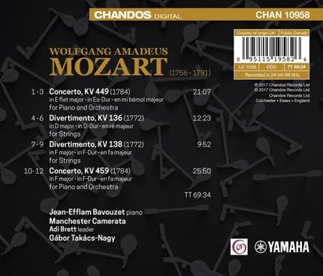 Piano Concertos vol.2 - CD Audio di Wolfgang Amadeus Mozart - 2