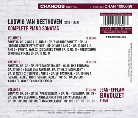 Sonate per pianoforte complete - CD Audio di Ludwig van Beethoven,Jean-Efflam Bavouzet - 2