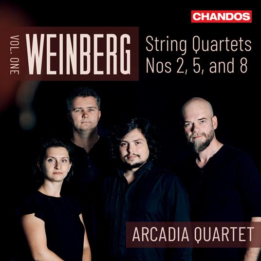 Quartetti per archi vol.1 - CD Audio di Mieczyslaw Weinberg,Arcadia Quartet