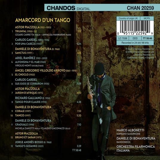 Amarcord d'un Tango - CD Audio di Marco Albonetti - 2