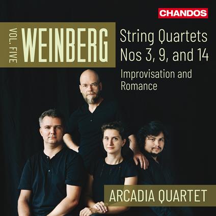 String Quartets Vol.5 - CD Audio di Mieczyslaw Weinberg,Arcadia Quartet